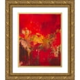 thumbnail image 1 of Gardner, Jennifer 20x24 Gold Ornate Wood Framed with Double Matting Museum Art Print Titled - Copper and Red I, 1 of 4