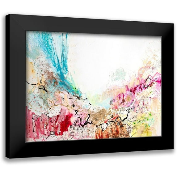 Gardner, Jennifer 24x19 Black Modern Framed Museum Art Print Titled - White Series V
