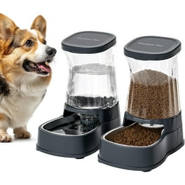 WOPET Self-Feeding Automatic Dog Cat Feeder, Dual Power, Dry