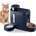 thumbnail image 1 of Nomipaw Cat Dog Feeder and Waterer Automatic Gravity Feeding - Two-in-One - 0.8 Gallon Each - Blue, 1 of 9
