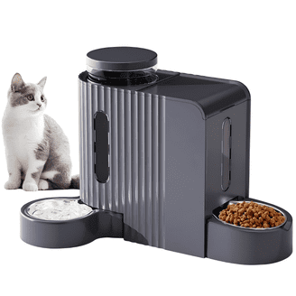 Automatic Cat Feeder with Camera & Night Vision, DOMIPET WiFi Cat