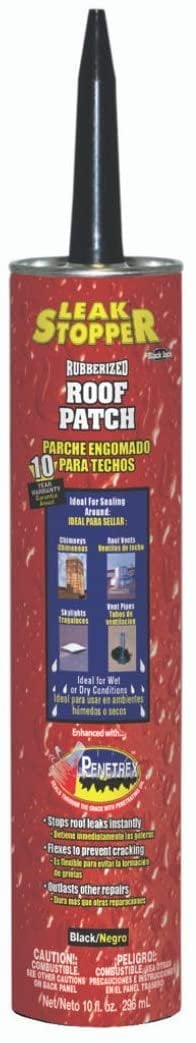 Gardner Rubberized Black Roof Patch Industrial Sealant, 10.1 oz ...