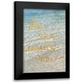 thumbnail image 1 of Gardner, Sarah 11x14 Black Modern Framed Museum Art Print Titled - Sea Awaits You, 1 of 5