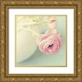 thumbnail image 1 of Gardner, Sarah 12x12 Gold Ornate Wood Framed with Double Matting Museum Art Print Titled - Vintage Pink Peony I, 1 of 4
