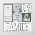 thumbnail image 1 of Gardner, Sarah 12x12 White Modern Wood Framed Museum Art Print Titled - Love Family, 1 of 4