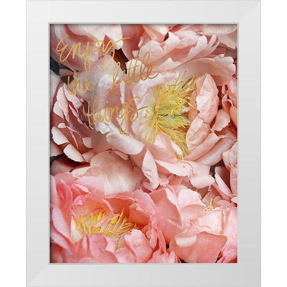 Gardner, Sarah 15x18 White Modern Wood Framed Museum Art Print Titled - Enjoy the Little Things