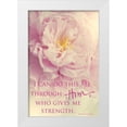 thumbnail image 1 of Gardner, Sarah 17x24 White Modern Wood Framed Museum Art Print Titled - I Can Do This All Through Him, 1 of 4