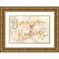 thumbnail image 1 of Gardner, Sarah 18x13 Gold Ornate Wood Framed with Double Matting Museum Art Print Titled - Choose Kindness, 1 of 4