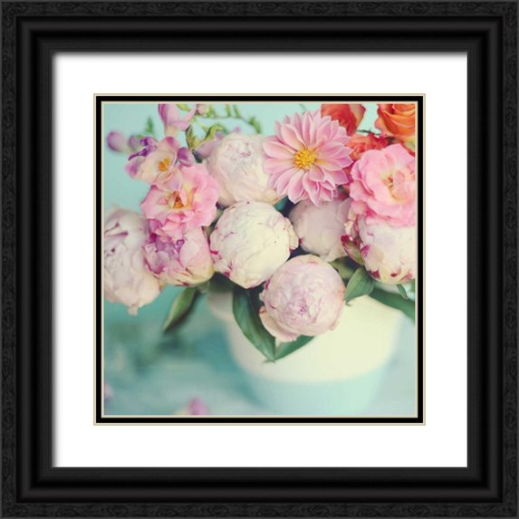 Gardner, Sarah 20x20 Black Ornate Wood Framed with Double Matting Museum Art Print Titled - English Summer I