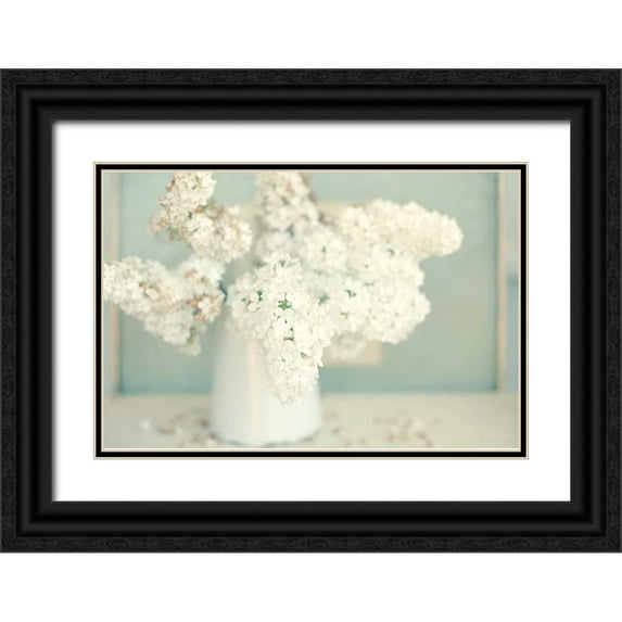 Gardner, Sarah 24x17 Black Ornate Wood Framed with Double Matting Museum Art Print Titled - Gorgeous Whites