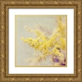 thumbnail image 1 of Gardner, Sarah 26x26 Gold Ornate Wood Framed with Double Matting Museum Art Print Titled - Yellow Blooms in Spring, 1 of 4