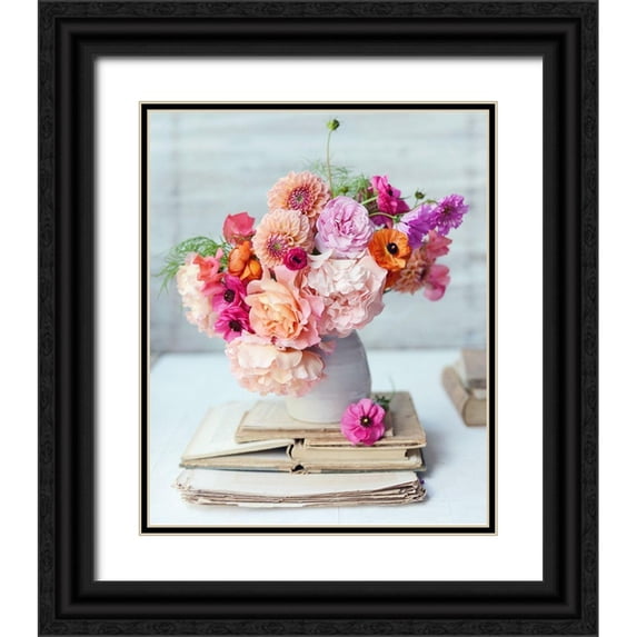 Gardner, Sarah 26x31 Black Ornate Wood Framed with Double Matting Museum Art Print Titled - Afternoon Delight