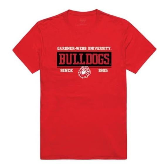 Gardner-Webb University Runnin Bulldogs College Established T-Shirt, Red - 2XL