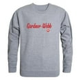 thumbnail image 1 of Gardner-Webb University Runnin Bulldogs Script Crewneck Sweatshirt, Heather Grey - Large, 1 of 1