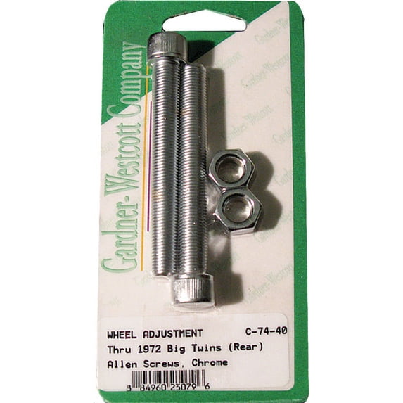 Gardnerwestcott New Rear Wheel Adjustment Bolts, 830-1047