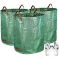 thumbnail image 1 of Garden 3-Pack 72 Gallons Reusable Lawn Leaf Bags, Heavy Duty Gardening Bags for Yard, Pool, Trash, Grass, Debris, Weeds, 1 of 9