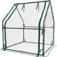 thumbnail image 1 of Gardzen Mini Greenhouse Heavy Duty Portable Green House, Clear Tent Indoor or Outdoor for Plants 36.2”(L) x36.2”(W) x42.5”(H), 1 of 7