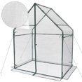 Gardzen Mini Greenhouse with Garden Netting Cover, Mesh Plant Protector