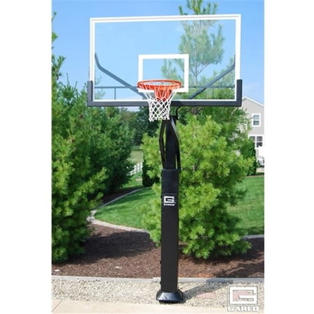 Gared Sports GP10G72DM 42 x 72 in. 2000 Plus Goal Glass Jam Basketball System Backboard