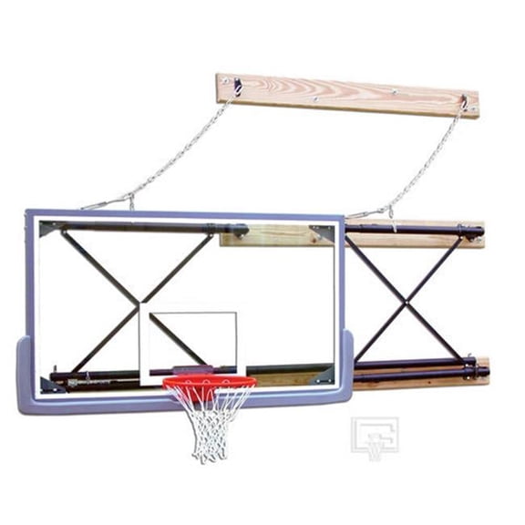 Gared Sports P2500-4060ST 4 x 6 ft. Side Fold Wall Mount Package Extension for 1245T, 1000