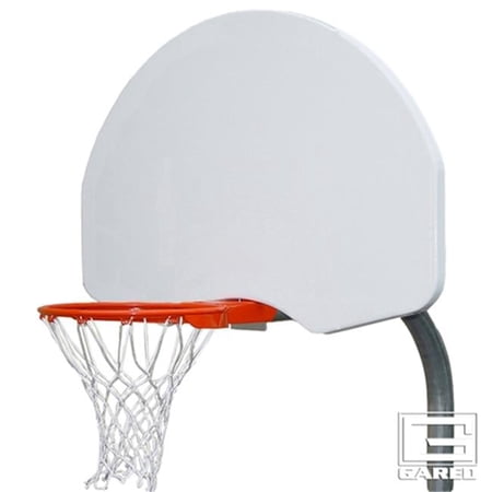 Gared Sports PK3515 3.5 in. O.D. 1266 66T Goal Unbraced Rear Mount Gooseneck Post Backboard
