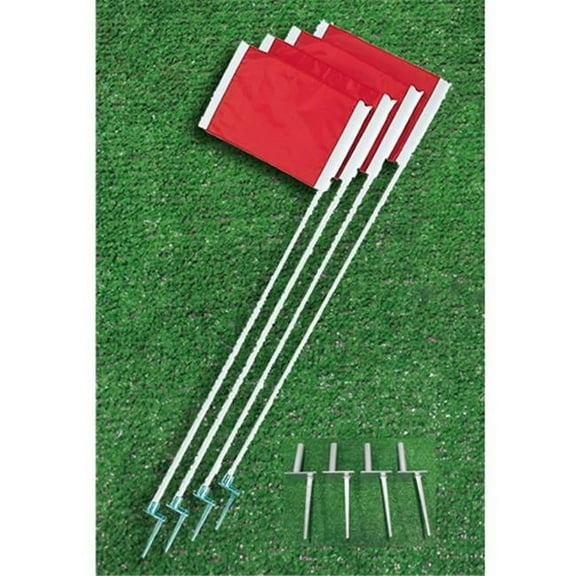 Gared Sports SGCF Corner Flag with Anchors, Set of 4