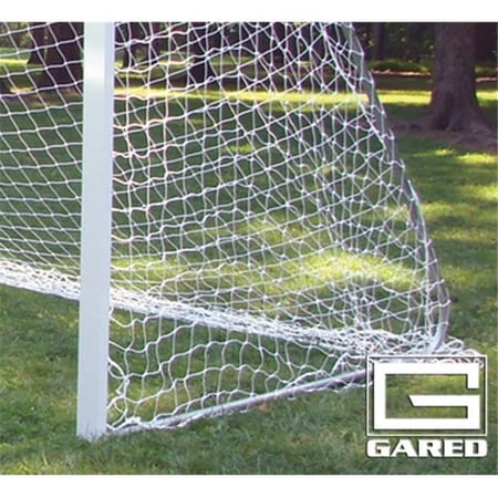 Gared Sports SN412-3W 4 x 12 ft. Small Sided Soccer Net, White - 3 mm