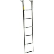 Garelick 1968601 Wide Body Over-Platform Telescoping Ladder - 6-Step