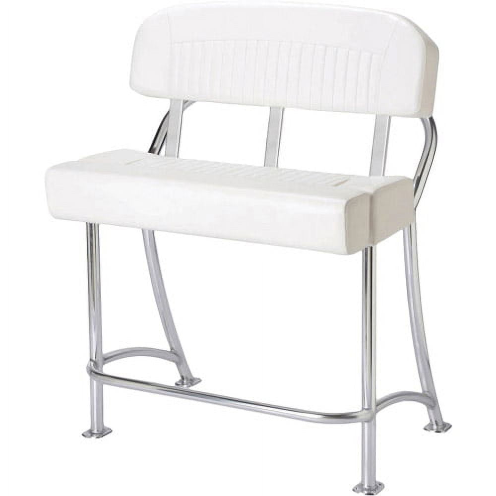 Garelick 915 Classic Aluminum Leaning Post with FlipUp Bolster and