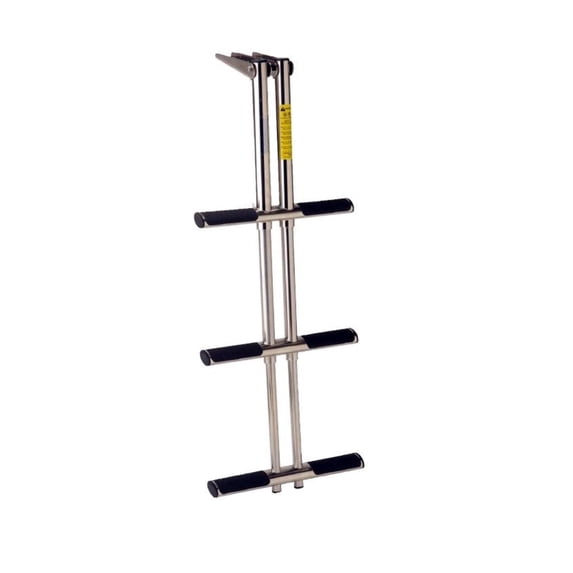 Garelick EEz-In 3-Step Telescoping Stainless Steel Sport/Diver Ladder