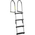 thumbnail image 1 of Garelick EEz-In Premium 4-Step Folding Pontoon Transom Boarding Ladder, 1 of 2