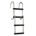 thumbnail image 1 of Garelick EEz-In Removable 4-Step Folding Pontoon Boarding Ladder, 1 of 2
