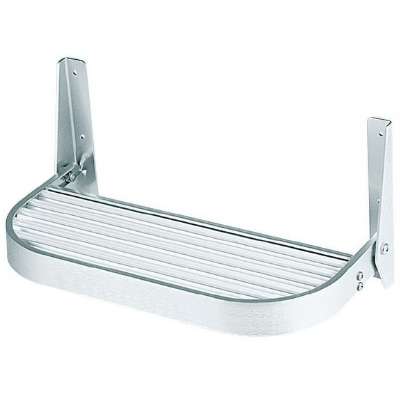 Garelick EEz-In Rounded White Vinyl Foot Rest