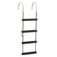 thumbnail image 1 of Garelick EEz-In Telescoping 4-Step Stainless Steel Pontoon Boarding Ladder, 1 of 2