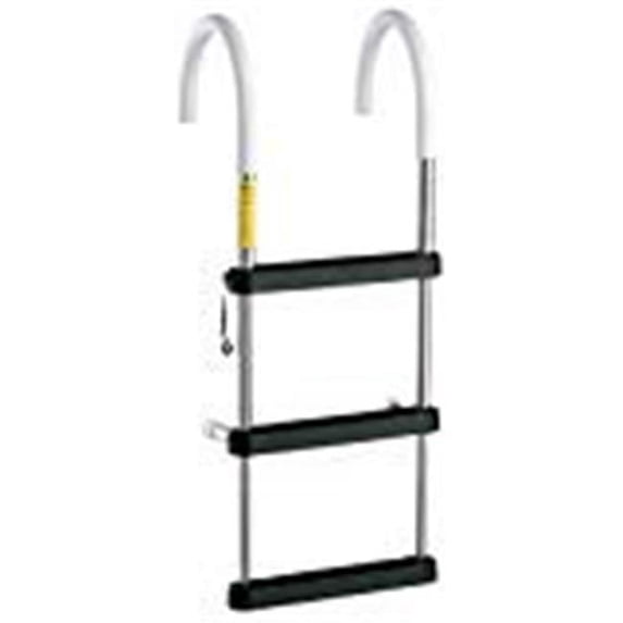 Garelick EEz-In Telescoping Stainless Steel Gunwale Hook Ladder