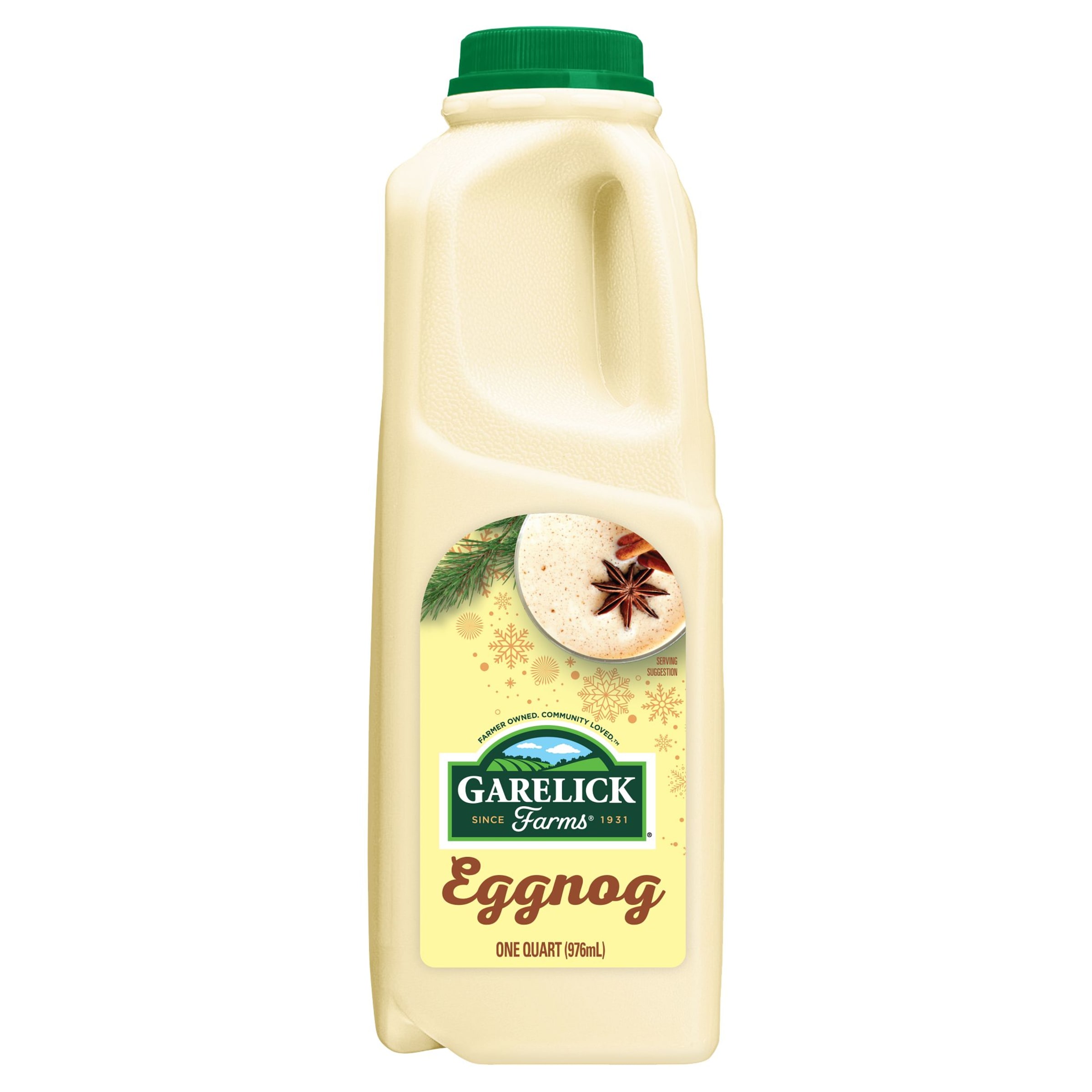 Garelick Farms Eggnog Quart 1 Jug
