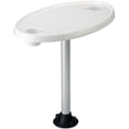 thumbnail image 1 of Garelick Quick-Release Table Pedestal System with Oval Top and Adapter Socket, 1 of 1