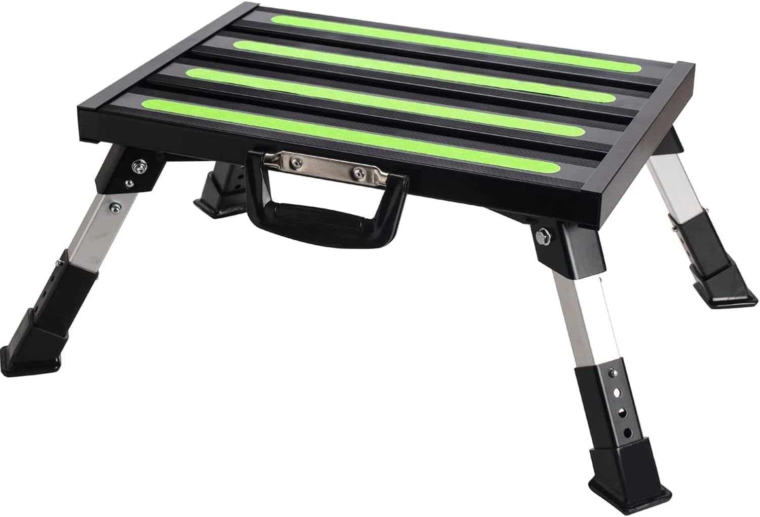 Brophy Products AS03 3Step Aluminum RV Scissor Steps with 24" to 30