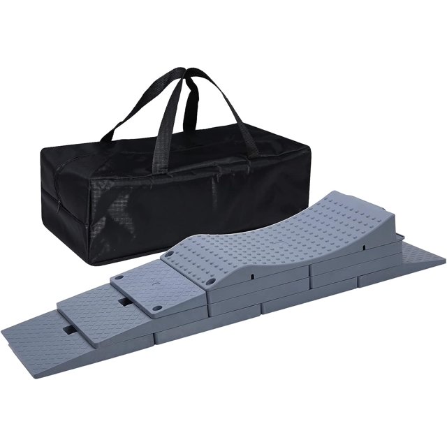 GarfatolRv Heavy Duty RV Leveling Blocks, Wheel Trailer Chocks, Tire