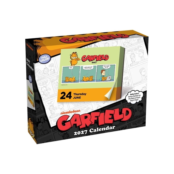 Garfield 2027 Day-To-Day Calendar, (Paperback)