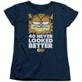 thumbnail image 1 of Garfield 40 Looks S/S Women's T-Shirt Navy, 1 of 1