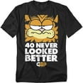 thumbnail image 1 of Garfield T-Shirt 40 Looks Unisex Graphic Tee For Men & Women Black&nbsp;, 1 of 7