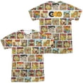 thumbnail image 1 of Garfield 40Th Collage Unisex Adult Sublimated Costume T Shirt (Front/Back), Large Multicolor, 1 of 2