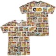 thumbnail image 1 of Garfield 40Th Collage Unisex Adult Sublimated Costume T Shirt (Front/Back), Medium Multicolor, 1 of 2