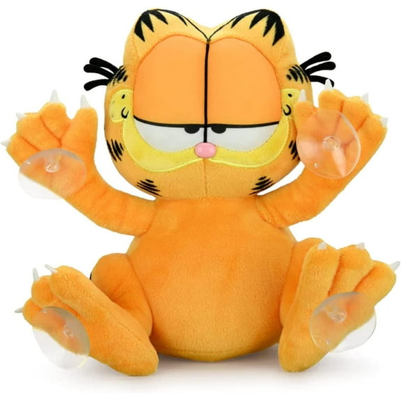 Garfield 8 Inch Suction Cup Window Clinger - Relaxed