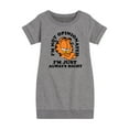 thumbnail image 1 of Garfield - Always Right - Toddler & Youth Girls Fleece Dress, 1 of 4