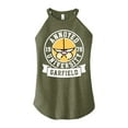 thumbnail image 1 of Garfield - Annoyed University - Juniors High Neck Tank Top, 1 of 5