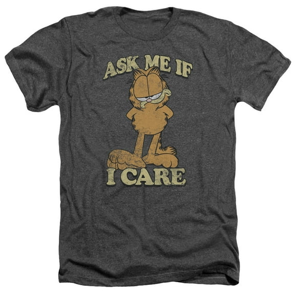 Garfield - Ask Me - Heather Short Sleeve Shirt - XX-Large