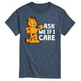 thumbnail image 1 of Garfield - Ask Me If I Care - Men's Short Sleeve Graphic T-Shirt, 1 of 5