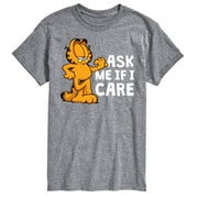 Garfield - Ask Me If I Care - Men's Short Sleeve Graphic T-Shirt